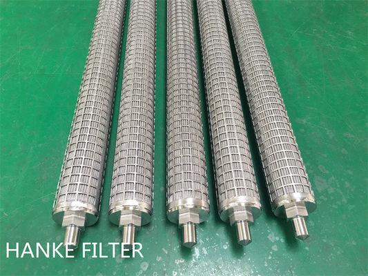 316L BOPP gefalteter Draht Mesh Filter der Industrie-Filtrations-400 ℃